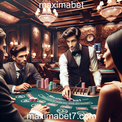Experimente a Emoção do Cassino Ao Vivo na Maximabet